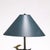 Frederick Cooper Bird Nest Floor Lamp W/ Green Faux Leather Shade For Sale - Image 11 of 16