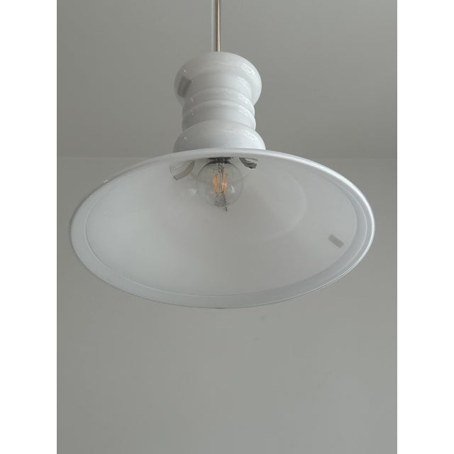 Pharmacy Pendant Lamp by Sidse Werner for Holmegaard, 1980s For Sale - Image 6 of 12