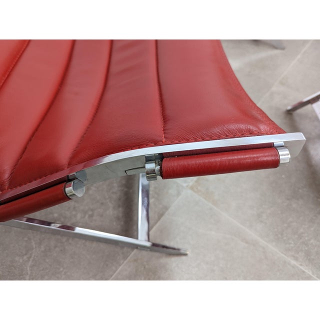 Armchairs and Ottomans, Italy 1980s, Set of 4 For Sale - Image 11 of 17