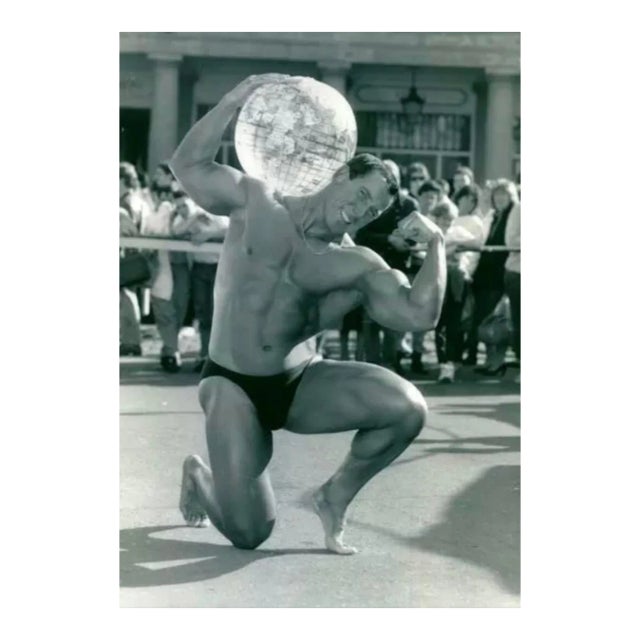 1986 Swedish Bodybuilder Photograph For Sale