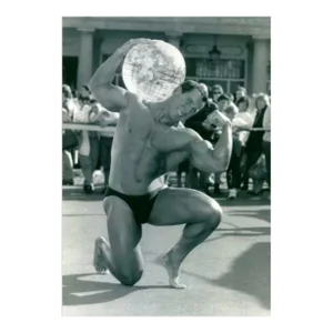1986 Swedish Bodybuilder Photograph