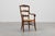 19th Century French Provincial Ladder‑back Armchair with Woven Rush Seat For Sale - Image 15 of 15