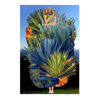 Plate No. 346, Abstract, Collage, Palm Trees For Sale