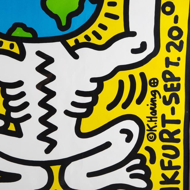 Keith Haring (1958-1990) Theater Der Welt 1985 Original silkscreen print Signed in the plate On heavy paper, 119 x 84 cm...