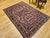 Textile Vintage Malayer Rug, Hand-Knotted Wool, Floral Pattern, 5x7, Ivory & Navy For Sale - Image 7 of 18