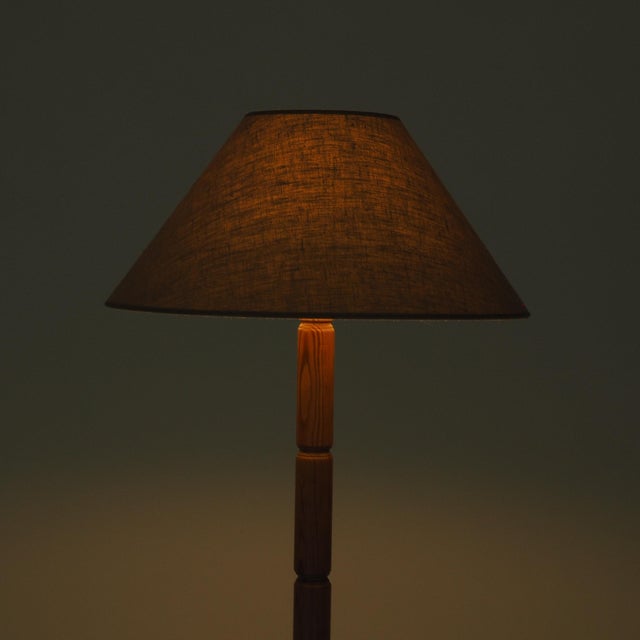 Mid-Century Wooden Floor Lamp from Aneta Växjö, 1960s For Sale - Image 10 of 18