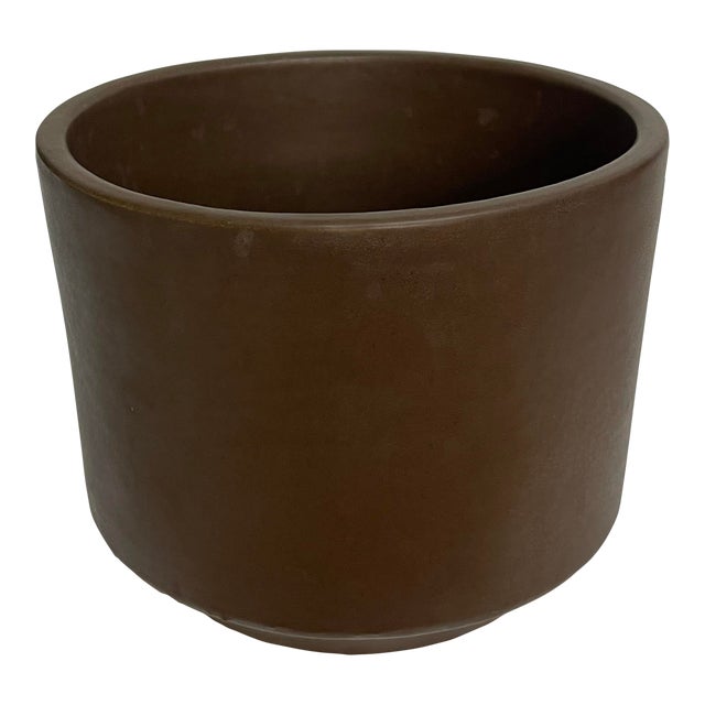 1960s C-8 Gainey Ceramics Planter Pot For Sale
