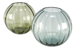 Tourmaline Series Ball Vases by Wilhelm Wagenfeld for WMF, 1960s, Set of 2