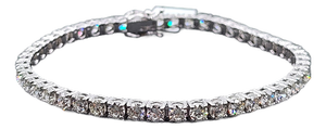 7.42 Ct Diamond Tennis Bracelet