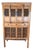 Vintage Chinese Chicken Coop Cabinet With Lattice Doors For Sale