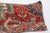 Textile Colorful Antique Throw Lumbar Rug Pillow - Rustic Red & Blue Decorative Pillow Cover - 16'' X 43'' For Sale - Image 7 of 11