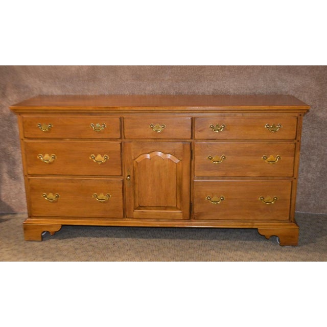 Vintage Traditional Style Ethan Allen Solid Maple Dresser Chairish
