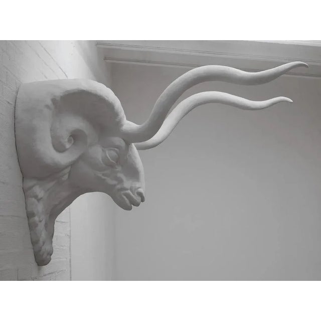 Uno sculpture by Imperfettolab Limited edition Dimensions: 176 x 240 x H 180 Materials: fiberglass A ram, symbol of...