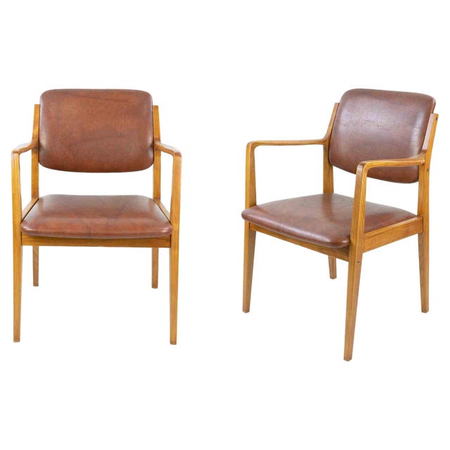 Set of Vintage Italian Chairs, 1950s For Sale