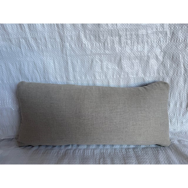 17th Century Flemish Tapestry Pillow For Sale - Image 4 of 4