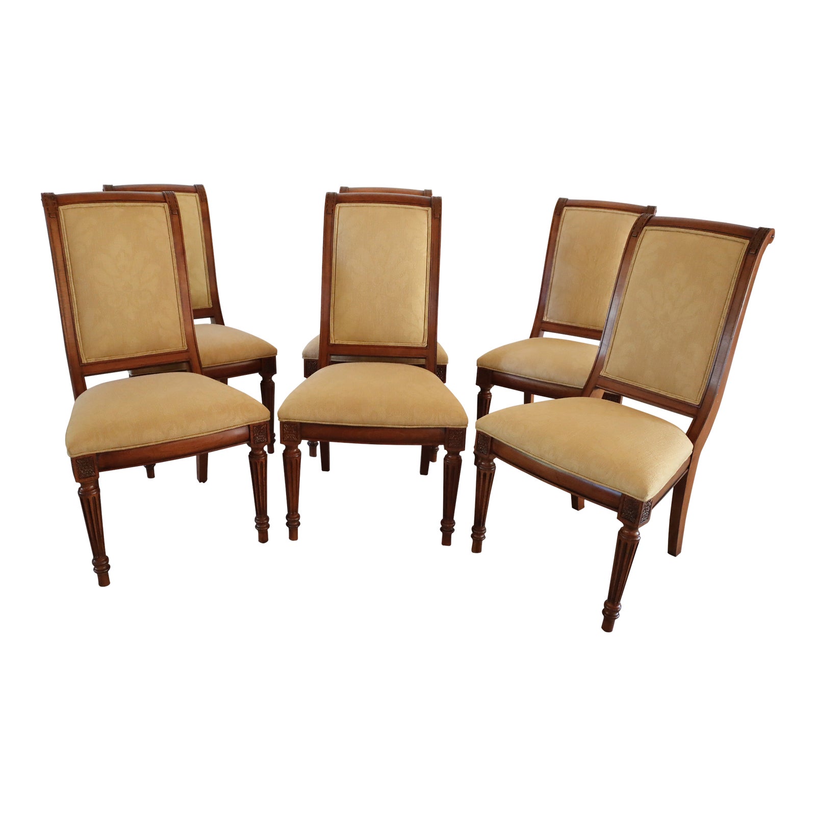 Ethan Allen Country French Dining Chairs/6 Chairish