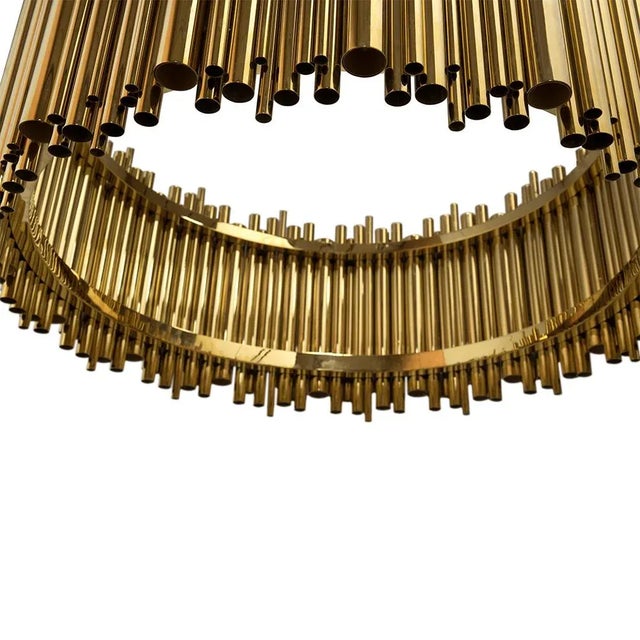 Mid-Century Modern Brubeck Round Suspension by Delightfull For Sale - Image 3 of 13