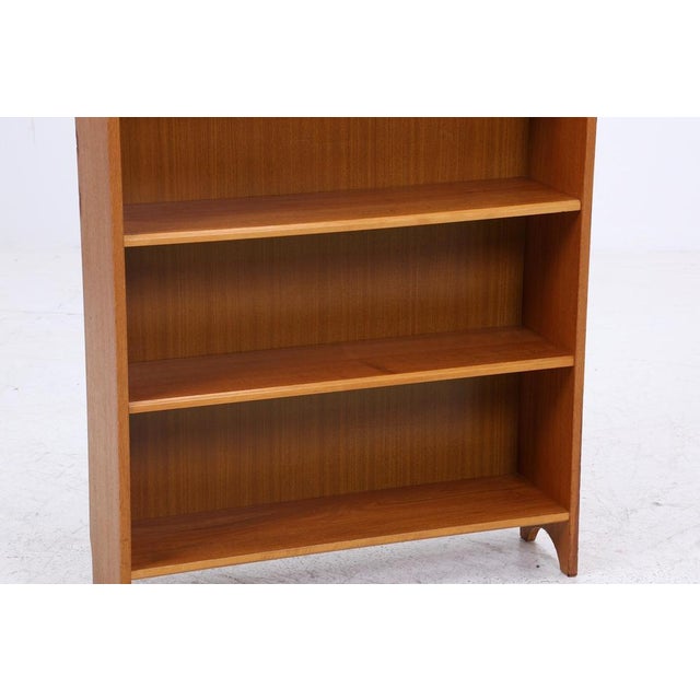 Brown Mid-Century Teak Bookshelf, 1960s For Sale - Image 8 of 13