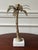 Palm Leaf Style Candle Holders For Sale - Image 10 of 14