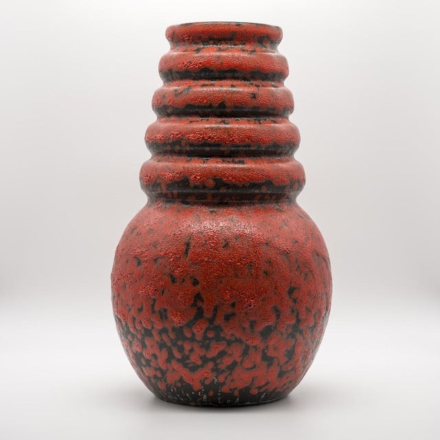 Mid-Century Floor Vase from Scheurich Keramik, West Germany, 1970s For Sale - Image 6 of 6