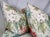 Transitional Colefax & Fowler "Mereworth" in Tomato/Olive 22" Pillows-a Pair For Sale - Image 3 of 3