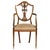 Brown Antique 19th Century Sheraton Painted Satinwood Armchair, 1890 For Sale - Image 8 of 8