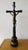 Antique Crucifix, 1800s, Wood & Porcelain For Sale - Image 3 of 6