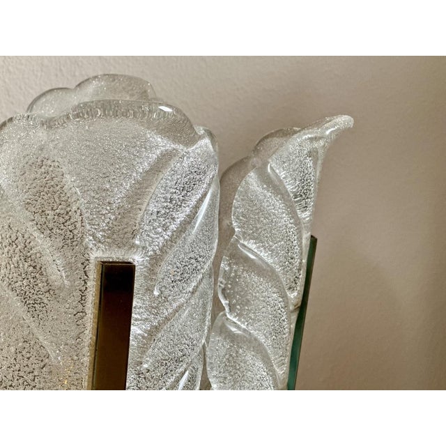 Orrefors Vintage Brass Table Lamp by Carl Fagerlund for Orrefors, 1970s For Sale - Image 4 of 16