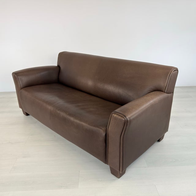 1970s De Sede Ds 97 Leather Sofa For Sale - Image 5 of 13