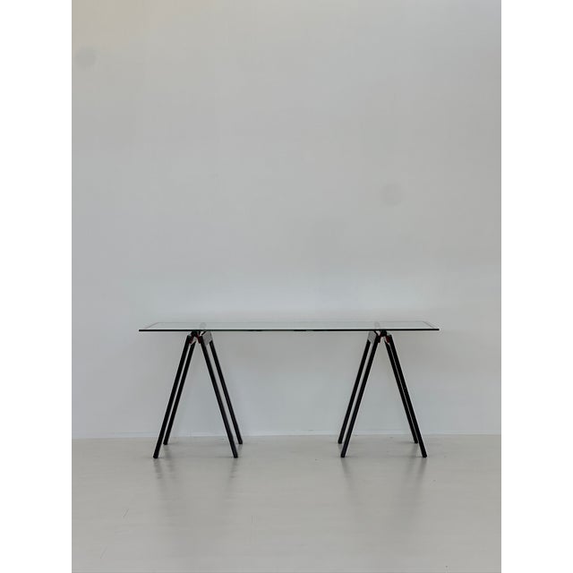 Gaetano Desk Table by Gae Aulenti for Zanotta, Italy, 1980s For Sale - Image 11 of 15