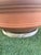 Vintage California Terracotta Bowl Planter Gainey Saucer Sc-14, 24" For Sale - Image 9 of 10