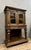 Renaissance Style Display Cabinet on Console Table in Oak, 1850s For Sale - Image 5 of 7