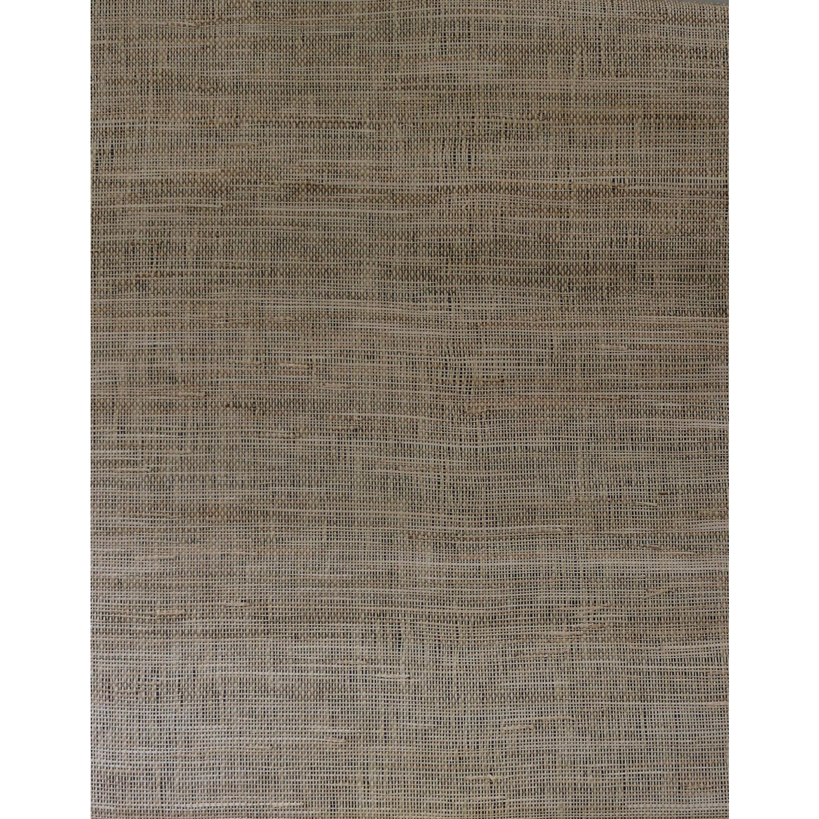 Schumacher Grasscloth Wallpaper Hogo Burlap in Black ...
