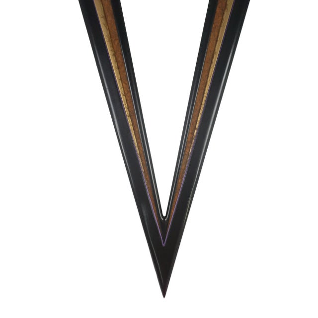 1980s Abstract Hanging Sculpture - Triangle by Mickey "Kano" Kane For Sale - Image 5 of 8