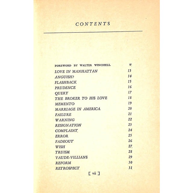 "Love in Manhattan" Book 1932 Wahn, Don (Philip Stack) For Sale - Image 4 of 6