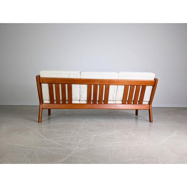 Wood Midcentury Modern Sofa in Teak by Juul Kristensen, 1960 For Sale - Image 7 of 10