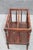 English Mid 20th Century Antique Ornate English Mahogany Magazine Rack Canterbury For Sale - Image 3 of 6