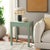 Introduce a touch of sophistication with the Lilith Square Wave Accent Table in a calming Sage color. This table features...