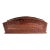 Vintage Hand-Carved Wood Double Letter Holder For Sale