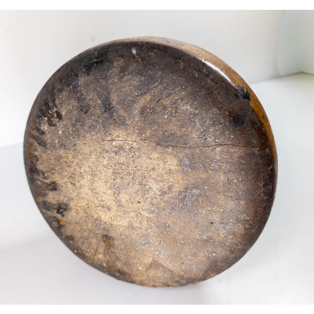 19th Century Unusual Carved Wood Ceremonial Club Sculpture, Pacific Islands For Sale - Image 15 of 16