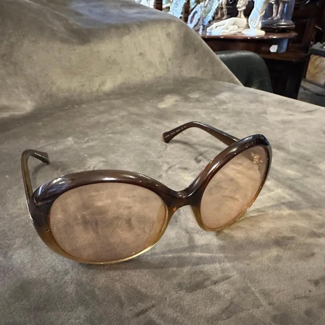 1990s Vintage Oversized Sunglasses by Dolce & Gabbana For Sale - Image 10 of 12