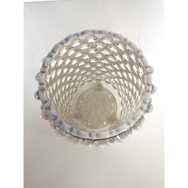 Fenton Art Glass Vase - Opalescent Hobnail For Sale In Buffalo - Image 6 of 7