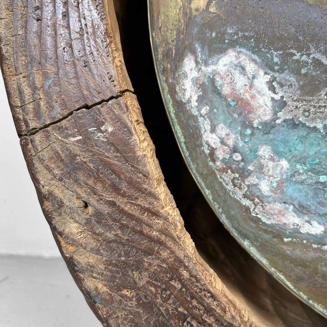 Meiji Tree Trunk Hibachi, Japan, 1890s For Sale - Image 18 of 18