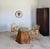 Woven "Ghost" rattan table. Wonderful trompe l'œil effect table, constructed in handwoven rattan. The internal structure...