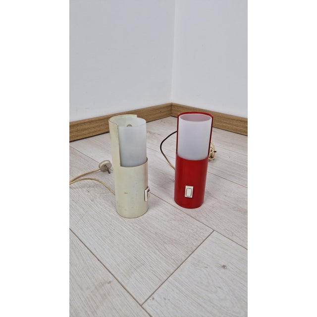 Table Lamps in Plastic and Glass from Stilnovo, 1970s, Set of 2 For Sale - Image 18 of 18