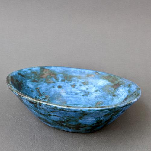 Mid-Century French Ceramic Decorative Bowl by Jacques Blin, 1950s For Sale - Image 15 of 18