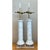Mid-Century Modern Vintage Italian Glass Table Lamps - A Pair For Sale - Image 3 of 12