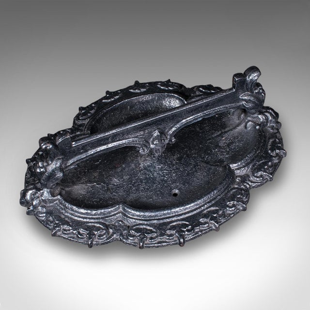 Antique Entrance Boot Scraper, English, Doorway Shoe Cleaner, Pull, Victorian For Sale - Image 6 of 11