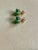 Metal 3 Carat Oval Natural Emerald Stud Post Earrings 14 Karat Yellow Gold For Sale - Image 7 of 18