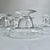 Mid 20th Century Wide Clear Glass Pedestal Dishes - Set of 6 For Sale In New York - Image 6 of 13